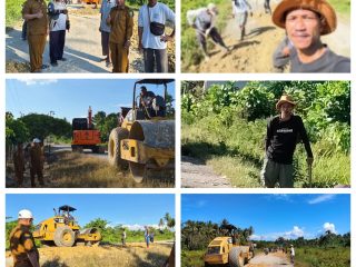 Kolaborasi DPRD–PUPR–Pemdes Yugut dan Warga Unone Perbaiki Jalan Poros Negeri Lama–Modo, Progres Capai ±10 Kilometer