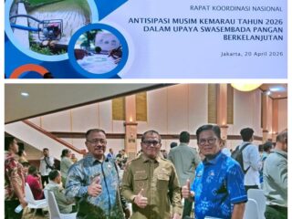 Bupati Buol Hadiri Rakor Nasional Mitigasi Kekeringan, Perkuat Ketahanan Pangan Daerah