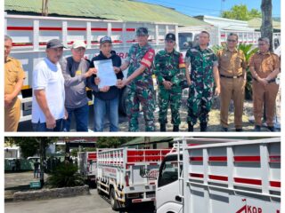 Dandim 1305/BT Serahkan Delapan Truk Hino untuk KDKMP, Perkuat Sarana Distribusi dan Pengembangan Koperasi Desa di Kabupaten Tolitoli