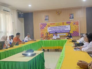 Pemkab Buol Gelar Workshop Penguatan Satu Data Indonesia dan Kualitas Data Statistik Sektoral 2026